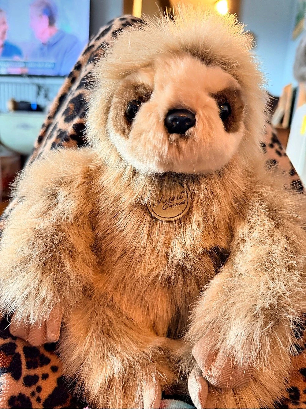 Aurora Miyoni Sloth Plush Animal Brown